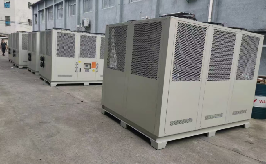 混泥土攪拌站使用一體式冷水機(jī)案例